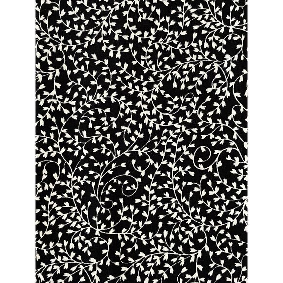 Oh Baby! Motherhood Maternity M Long Slv Empire Waist Surplice Top Black Stretch - Picture 8 of 9